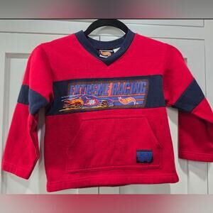 🚗Hot Wheels V-Neck Sweater (Size Medium 5/6) - New Without Tags